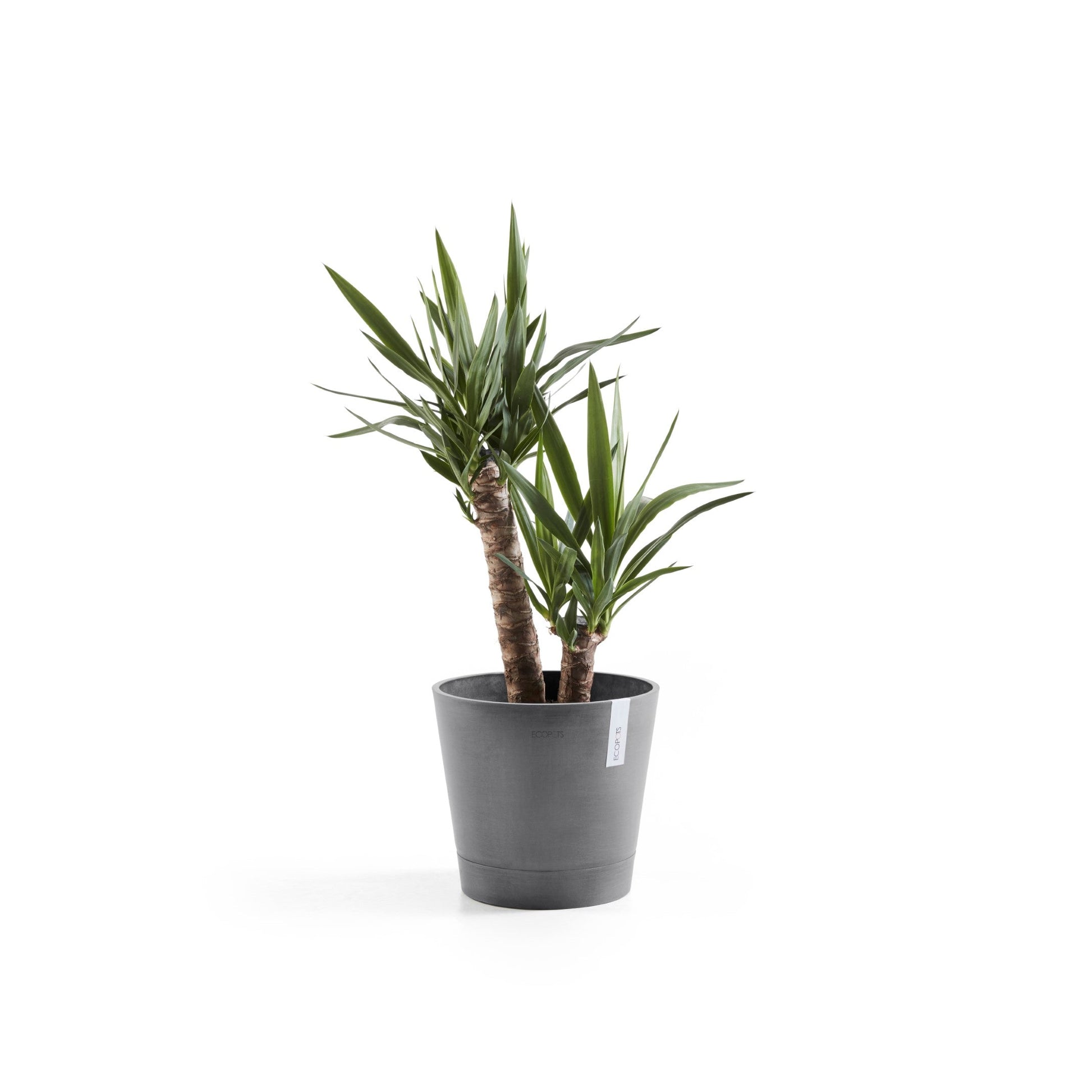 Kukkaruukku - Ecopots - Venetsia 30cm harmaa - Ecopotskauppa - Uuden aikakauden kukkaruukku