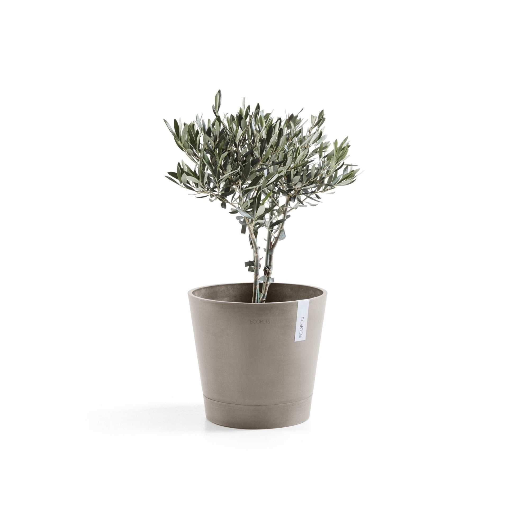 Kukkaruukku - Ecopots - Venetsia 30cm taupe - Ecopotskauppa - Uuden aikakauden kukkaruukku