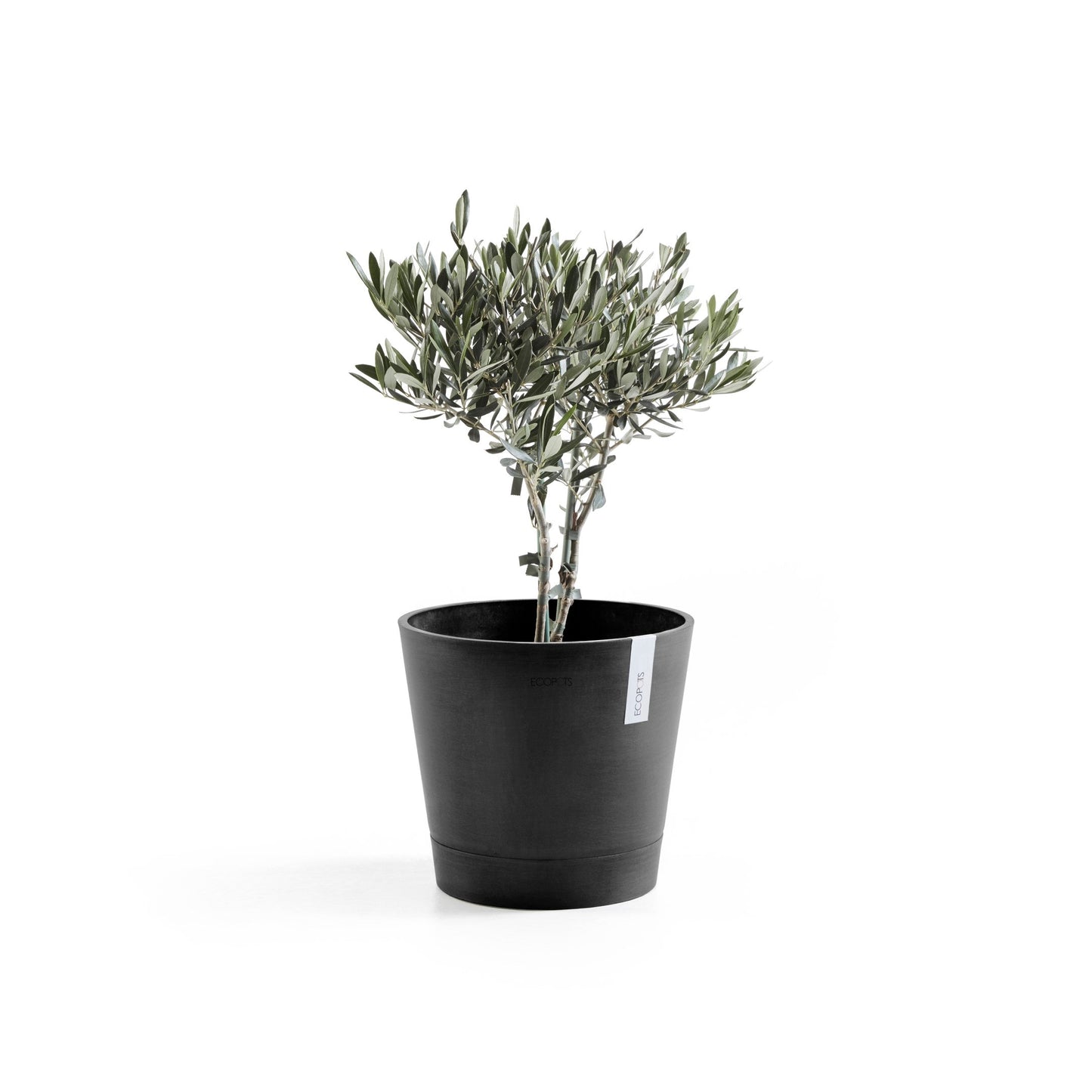 Kukkaruukku - Ecopots - Venetsia 30cm tummanharmaa - Ecopotskauppa - Uuden aikakauden kukkaruukku