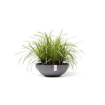 Kukkaruukku - Ecopots - Vienna 50cm harmaa - Ecopotskauppa - Uuden aikakauden kukkaruukku